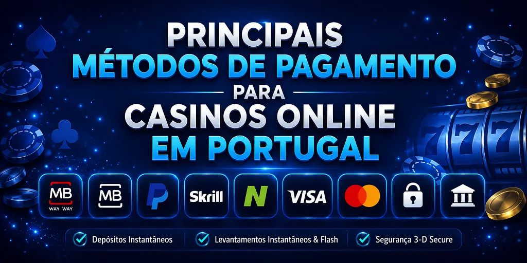 Principais Métodos de Pagamento para Casinos Online em Portugal